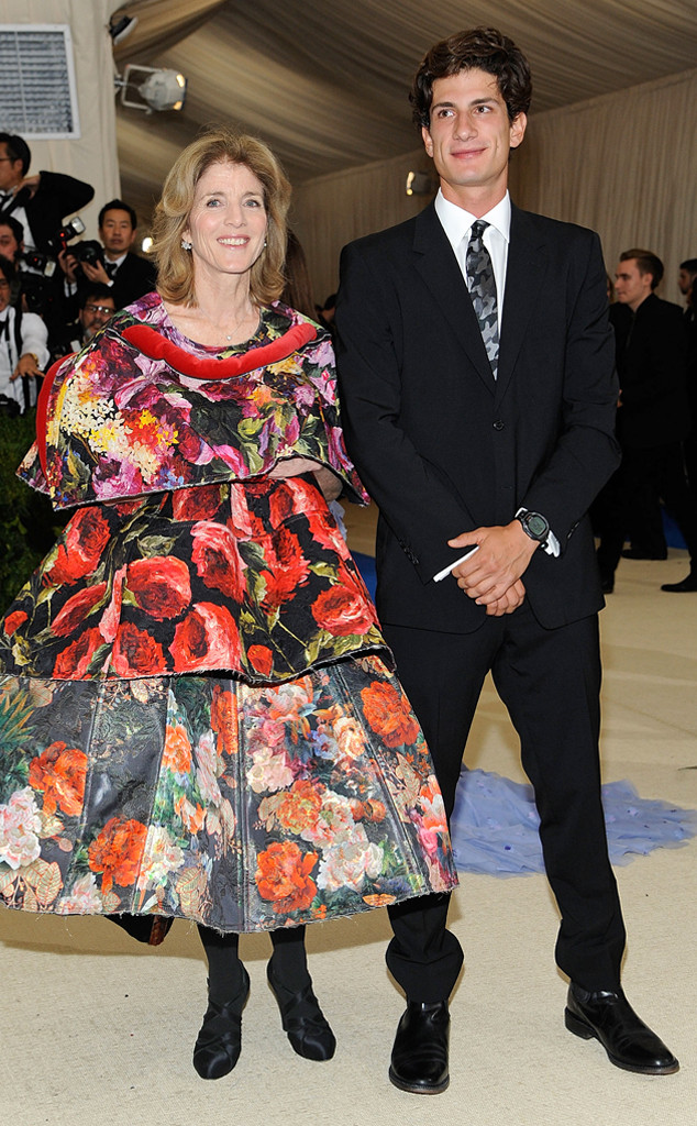 Caroline Kennedy, Jack Schlossberg, 2017 Met Gala Caroline Kennedy, Jack Schlossberg, 2017 Met Gala